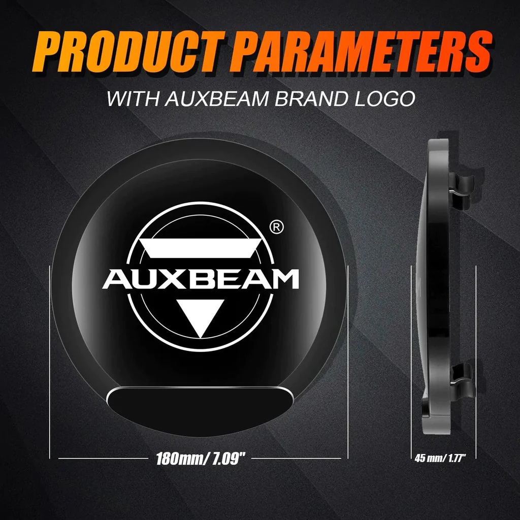 Auxbeam 7Inch 210W Round Spot Beam Off Road LED Driving Lights | Auxbeam LED Driving Lights | Auxbeam - Image 15