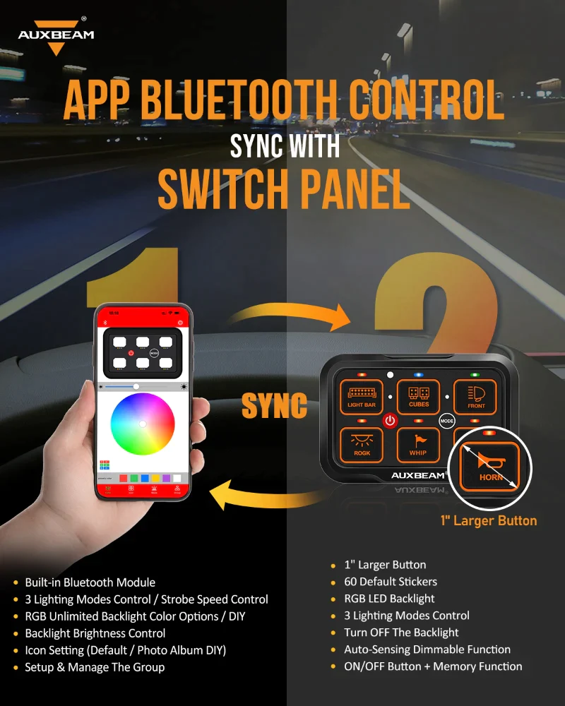 AR 600 RGB Switch Panel with App - Image 2