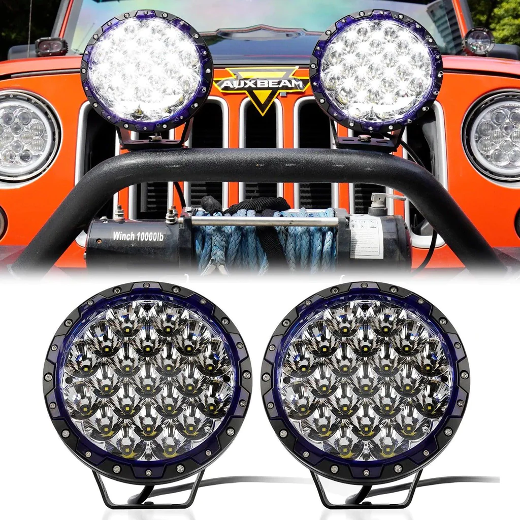 Auxbeam 7Inch 210W Round Spot Beam Off Road LED Driving Lights | Auxbeam LED Driving Lights | Auxbeam - Image 26