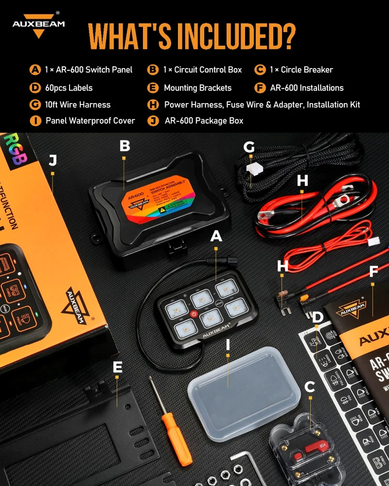 AR 600 RGB Switch Panel with App - Image 8