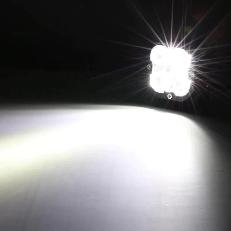 Auxbeam 3 Inch 80W 9600 Lumens LED pod Lights | Auxbeam | Auxbeam Auxiliary Lights - Image 13