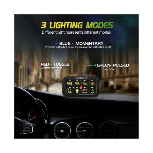Auxbeam AR 800 RGB Switch Panel | Auxbeam Switch Panels-Accessories-Light Covers | Auxbeam - Image 3