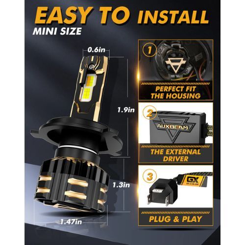 Auxbeam GX Duo Light Bulbs Series | Auxbeam LED Light Bulbs | Auxbeam - Image 5